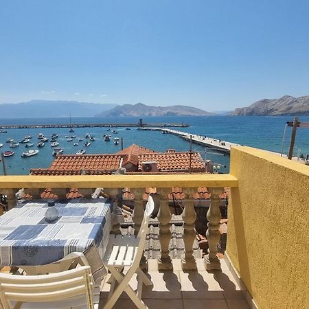 Apartment Igor With Balcony And Sea View Baška Екстериор снимка